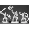 Tabletop Miniatures>Reaper Miniatures DHL Classics: Orcs (3 Pcs) #03502 Dark Heaven Unpainted Metal - Your Source for Gaming Essentials