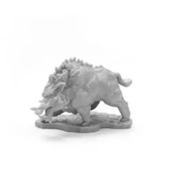 Tabletop Miniatures>Reaper Miniatures Dire Boar #77672 Unpainted Plastic Bones Mini Figure - Your Source for Gaming Essentials
