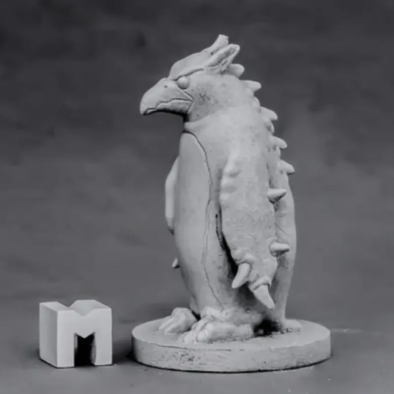 Tabletop Miniatures>Reaper Miniatures Dire Penguin #03870 Dark Heaven Legends Unpainted Metal Figure - Your Source for Gaming Essentials