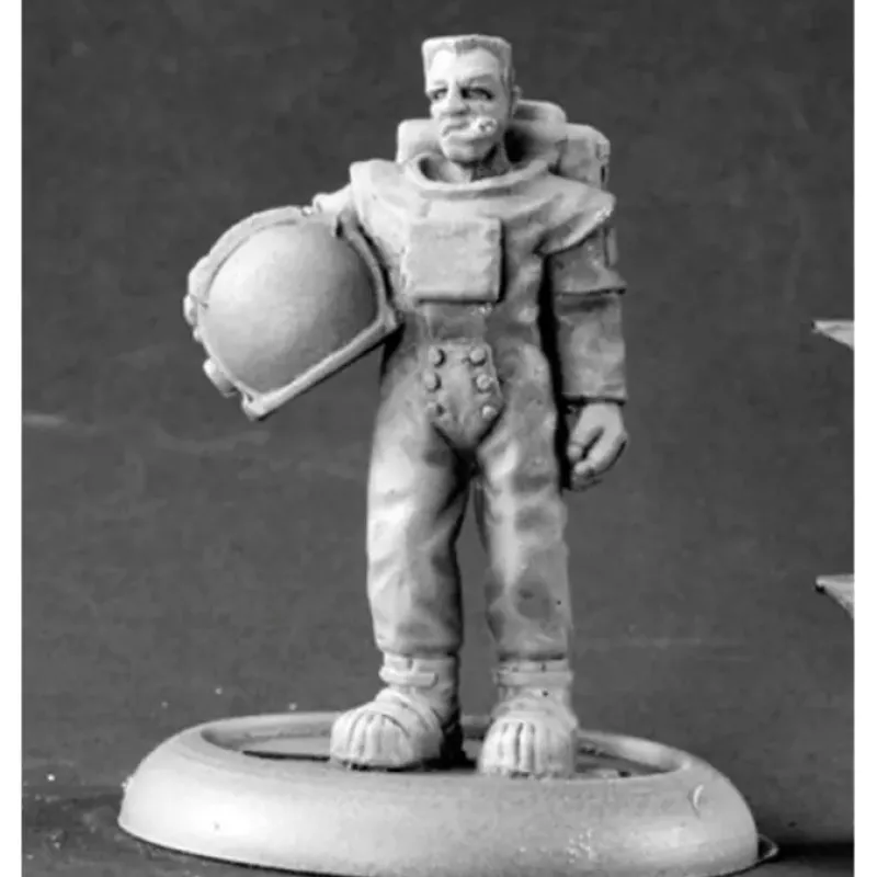 Tabletop Miniatures>Reaper Miniatures Duke Jones, Astronaut #50101 Chronoscope D&D RPG Mini Figure - Your Source for Gaming Essentials