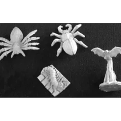Tabletop Miniatures>Reaper Miniatures Dungeon Vermin (4 Pieces) #03256 Dark Heaven Unpainted Metal - Your Source for Gaming Essentials