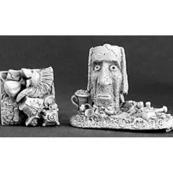 Tabletop Miniatures>Reaper Miniatures Dungeon Loot (2 Pieces) #03118 Dark Heaven Unpainted Metal - Your Source for Gaming Essentials