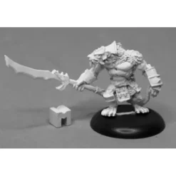 Tabletop Miniatures>Reaper Miniatures Dungeon Dwellers Wererat Boss #07022 Unpainted Metal Mini - Your Source for Gaming Essentials