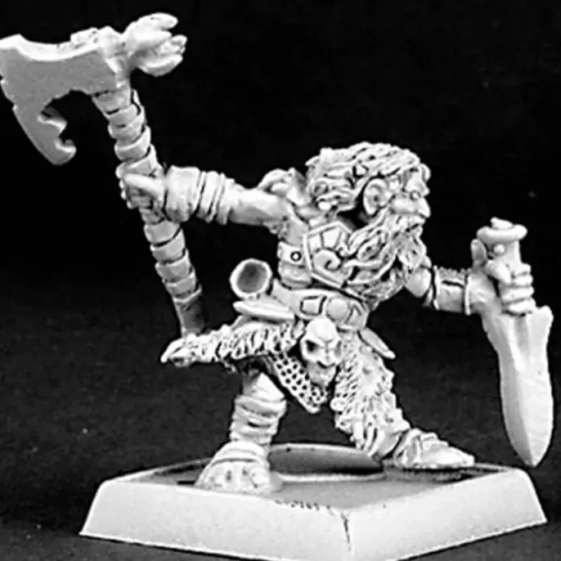 Tabletop Miniatures>Reaper Miniatures Dwarf Berserker #14341 Dwarves Unpainted RPG D&D Mini Figure - Your Source for Gaming Essentials