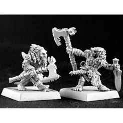 Tabletop Miniatures>Reaper Miniatures Dwarven Berserkers (9) #06178 Warlord Army Pack Unpainted Mini - Your Source for Gaming Essentials