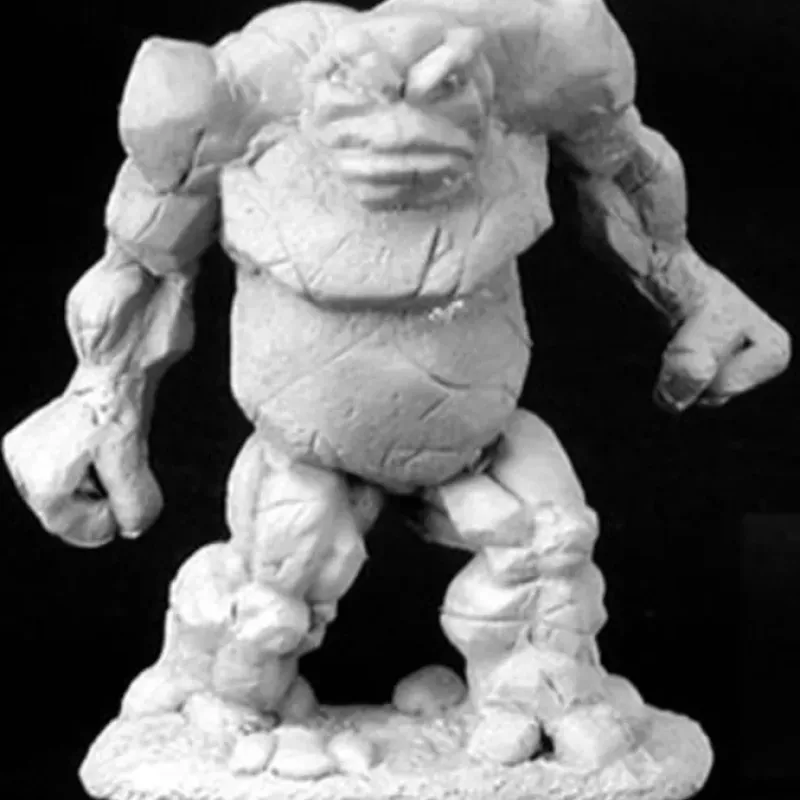 Tabletop Miniatures>Reaper Miniatures Earth Elemental #02777 Dark Heaven Legends Unpainted Metal - Your Source for Gaming Essentials