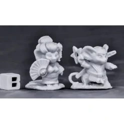 Tabletop Miniatures>Reaper Miniatures Eastern Mouslings (2)#77547 Bones Unpainted Plastic Figure - Your Source for Gaming Essentials