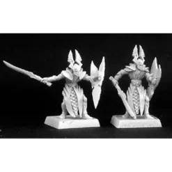 Tabletop Miniatures>Reaper Miniatures Elf Royal Guardsmen (9) 06190 Warlord Army Pack Unpainted Mini - Your Source for Gaming Essentials