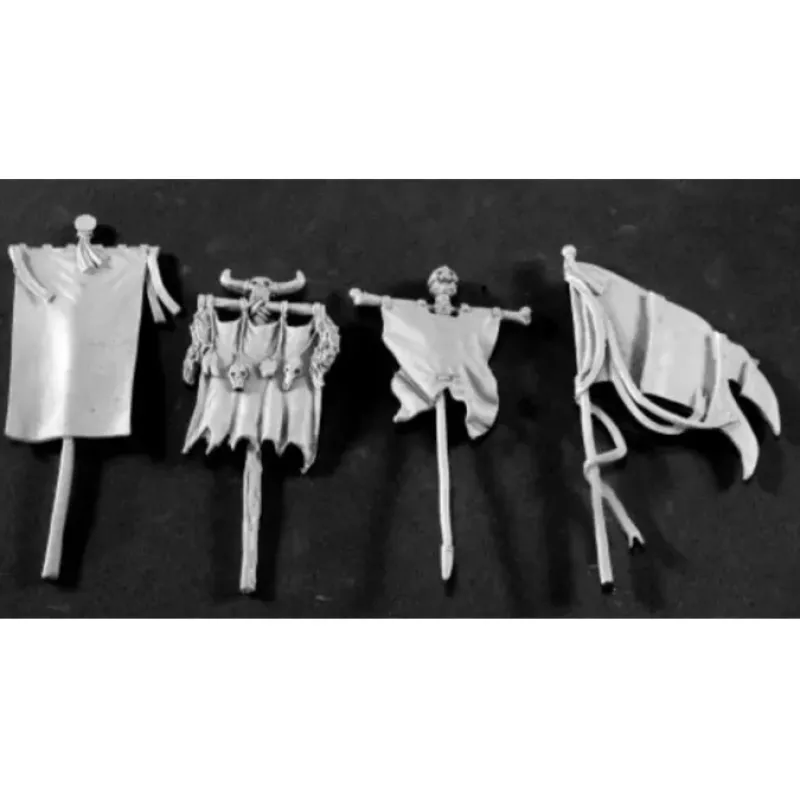 Tabletop Miniatures>Reaper Miniatures Fantasy Standards (4 Pcs) #03420 Dark Heaven Unpainted Metal - Your Source for Gaming Essentials