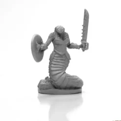 Tabletop Miniatures>Reaper Miniatures Female Nagendra Warrior #03979 DHL Unpainted Metal Figure - Your Source for Gaming Essentials