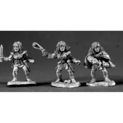 Tabletop Miniatures>Reaper Miniatures Female Halflings #03359 Dark Heaven Unpainted Metal - Your Source for Gaming Essentials
