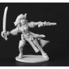Reaper Miniatures Female Pirate Captain #03666 Dark Heaven Unpainted Metal - Your Source for Gaming Essentials* Online