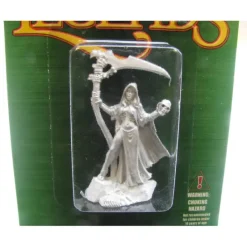 Tabletop Miniatures>Reaper Miniatures Female Necromancer #03751 Dark Heaven Legends Unpainted Figure - Your Source for Gaming Essentials
