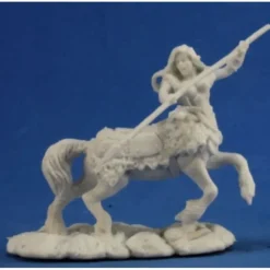 Tabletop Miniatures>Reaper Miniatures Female Centaur #77264 Bones Unpainted Plastic RPG Mini Figure - Your Source for Gaming Essentials