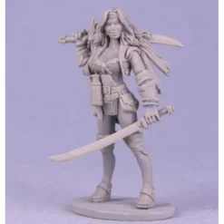 Tabletop Miniatures>Reaper Miniatures Finaela, Half Elf Pirate #03623 Dark Heaven Unpainted Metal - Your Source for Gaming Essentials