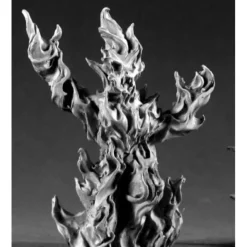 Tabletop Miniatures>Reaper Miniatures Fire Elemental #02251 Dark Heaven Legends Unpainted Metal - Your Source for Gaming Essentials