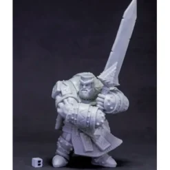 Tabletop Miniatures>Reaper Miniatures Fire Giant Bodyguard (Huge) 77615 Bones Unpainted Plastic Mini - Your Source for Gaming Essentials