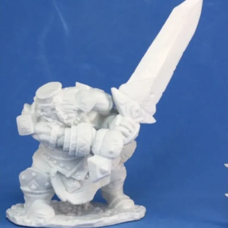Tabletop Miniatures>Reaper Miniatures Fire Giant Bodyguard #77179 Bones Unpainted Plastic Figure - Your Source for Gaming Essentials