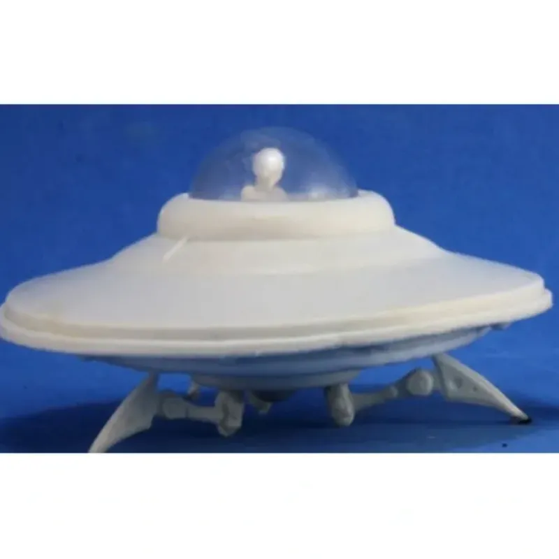 Tabletop Miniatures>Reaper Miniatures Flying Saucer #80044 Chronoscope Bones Unpainted Figure - Your Source for Gaming Essentials