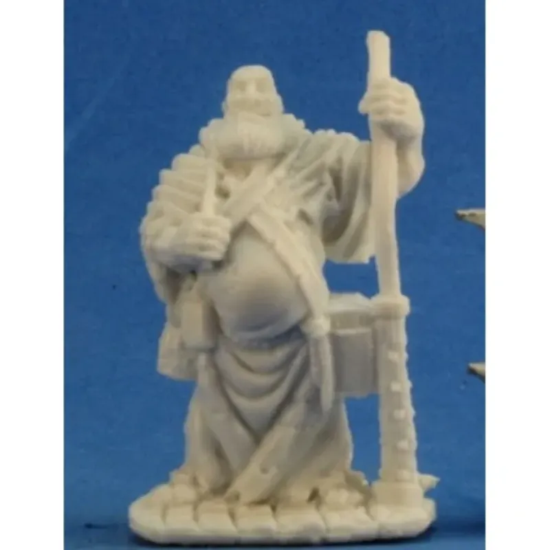 Tabletop Miniatures>Reaper Miniatures Friar Stone #77206 Bones Unpainted Plastic D&D RPG Mini Figure - Your Source for Gaming Essentials