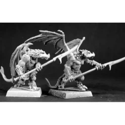 Tabletop Miniatures>Reaper Miniatures Gaan-Hor Warriors (7) #06192 Warlord Army Pack Unpainted Mini - Your Source for Gaming Essentials