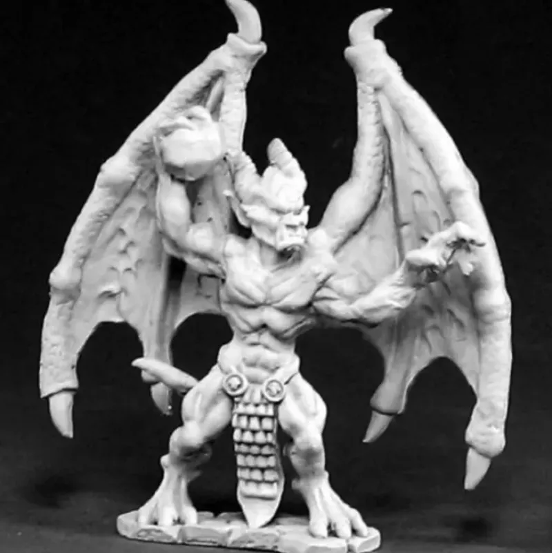Reaper Miniatures Gargoyle Leader #02424 Dark Heaven Legends Unpainted Metal - Your Source for Gaming Essentials Outlet