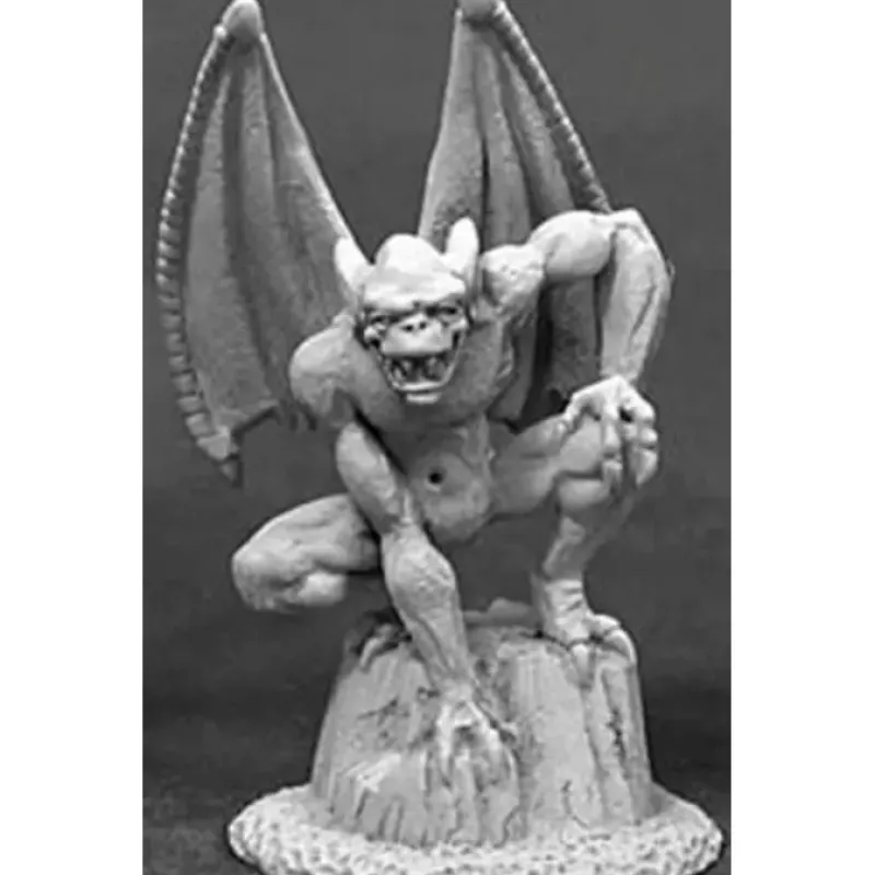 Tabletop Miniatures>Reaper Miniatures Gargoyle #02039 Dark Heaven Legends Unpainted Metal RPG Figure - Your Source for Gaming Essentials