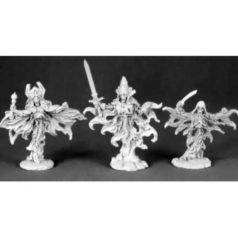 Tabletop Miniatures>Reaper Miniatures Ghosts (3 Pcs) #03474 Dark Heaven Unpainted Metal - Your Source for Gaming Essentials