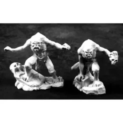 Tabletop Miniatures>Reaper Miniatures Ghouls (2 Pieces) #03716 Dark Heaven Legends Unpainted Metal - Your Source for Gaming Essentials