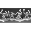 Tabletop Miniatures>Reaper Miniatures Goblin Pyros (4) #60017 Pathfinder Miniatures Unpainted Mini - Your Source for Gaming Essentials