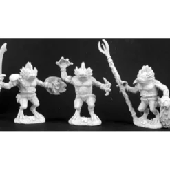 Tabletop Miniatures>Reaper Miniatures Gogglers (3 Pieces) 02977 Dark Heaven Legends Unpainted Metal - Your Source for Gaming Essentials
