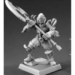 Tabletop Miniatures>Reaper Miniatures Golden Guardian #60142 Pathfinder Miniatures Unpainted Mini - Your Source for Gaming Essentials