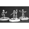 Tabletop Miniatures>Reaper Miniatures Gray Aliens (3) #50243 Chronoscope Metal Unpainted Mini Figure - Your Source for Gaming Essentials