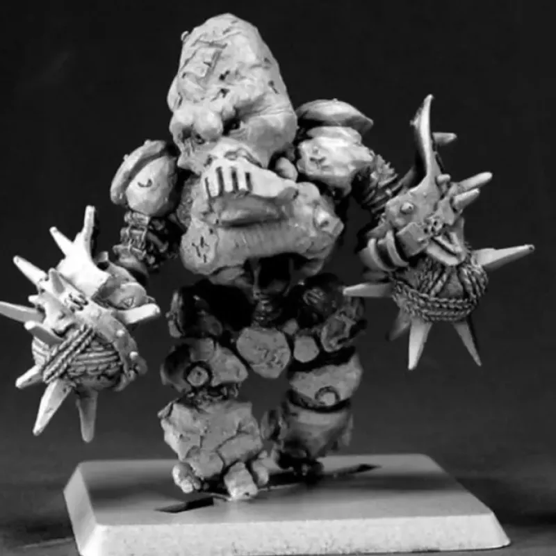Tabletop Miniatures>Reaper Miniatures Greater Bloodstone Golem #14527 Bloodstone Gnomes Unpainted - Your Source for Gaming Essentials