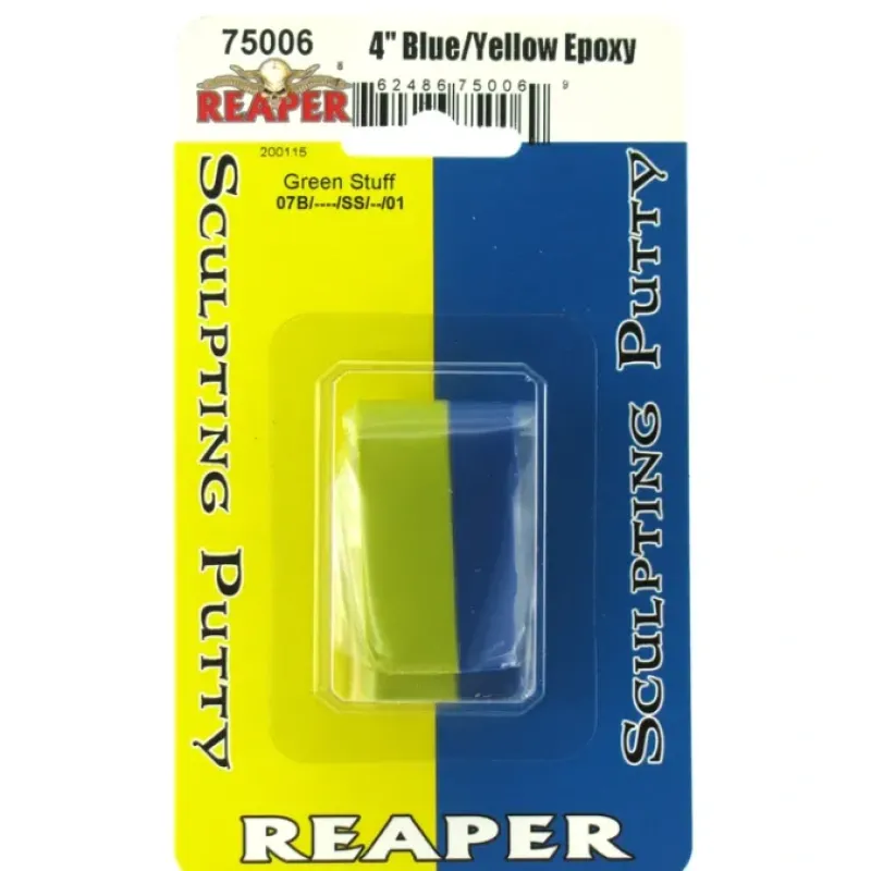 Tabletop Miniatures>Reaper Miniatures Green Stuff Putty 4" Strip #75006 for Assembly of Mini Figures - Your Source for Gaming Essentials