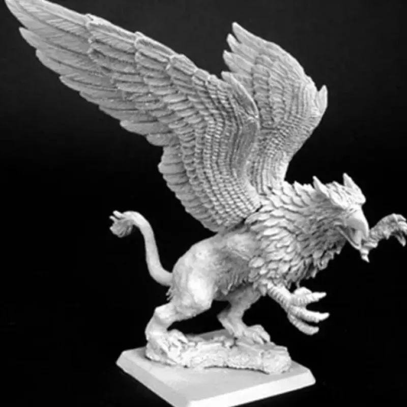 Tabletop Miniatures>Reaper Miniatures Griffon, Dwarf Monster #14077 Dwarves Unpainted RPG D&D Mini - Your Source for Gaming Essentials