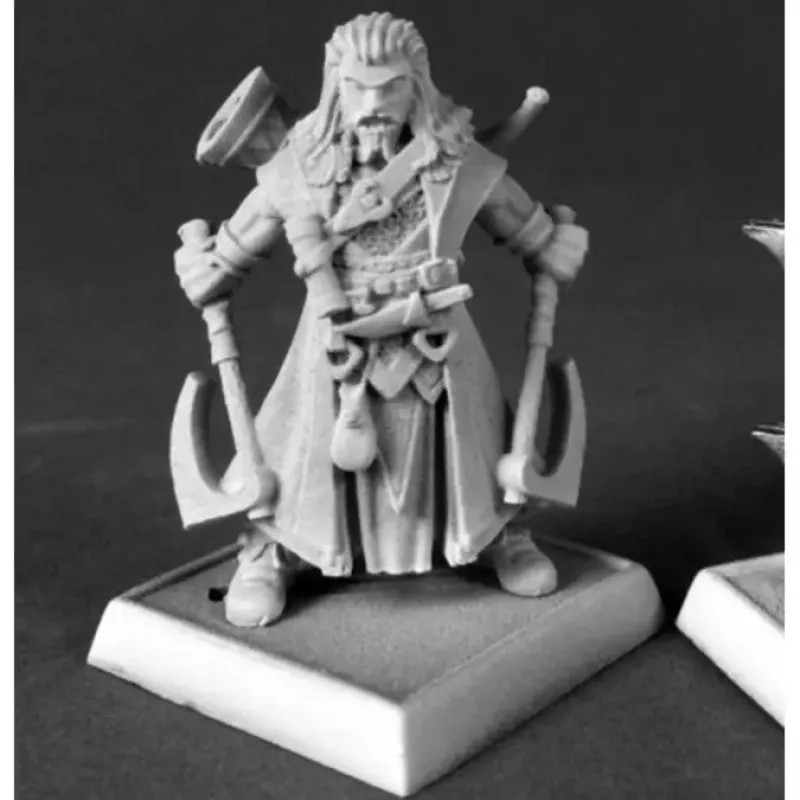 Tabletop Miniatures>Reaper Miniatures Hakon Iconic Skald #60182 Pathfinder Unpainted Figure - Your Source for Gaming Essentials