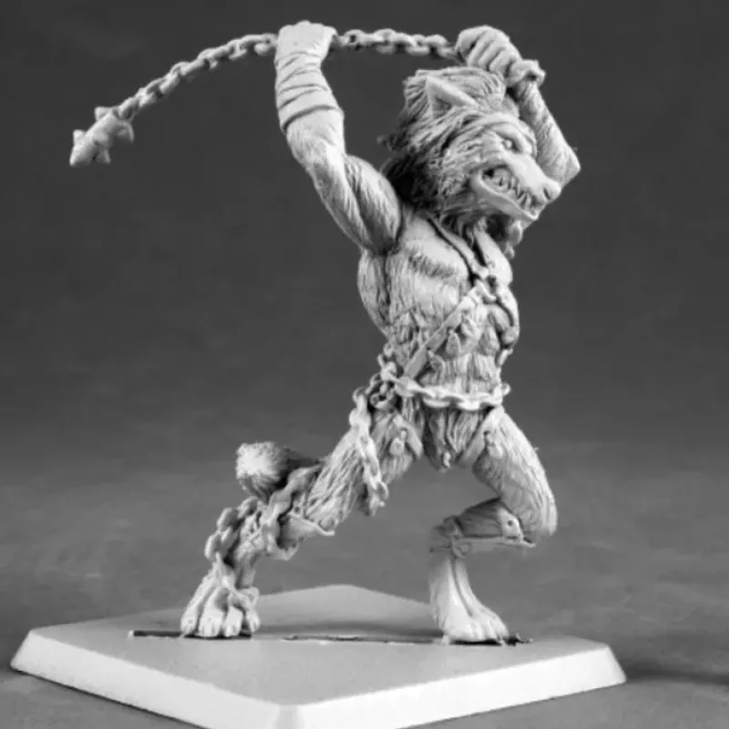 Tabletop Miniatures>Reaper Miniatures Hania, Ghostmane Warrior #14601 Koborlas Unpainted D&D Mini - Your Source for Gaming Essentials