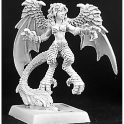 Tabletop Miniatures>Reaper Miniatures Harpy, Reven Adept #14216 Reven Unpainted RPG D&D Mini Figure - Your Source for Gaming Essentials