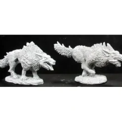 Tabletop Miniatures>Reaper Miniatures Hellhounds (2 Pieces) #02897 Dark Heaven Unpainted Metal - Your Source for Gaming Essentials
