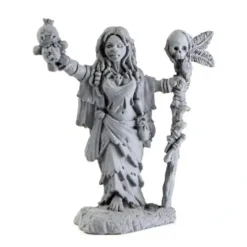 Tabletop Miniatures>Reaper Miniatures Hellrunners: Raza Twinsight, Hex Witch #04020 Unpainted Metal Figure - Your Source for Gaming Essentials