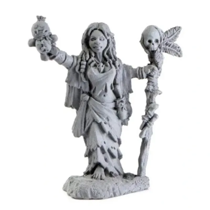Tabletop Miniatures>Reaper Miniatures Hellrunners: Raza Twinsight, Hex Witch #04020 Unpainted Metal Figure - Your Source for Gaming Essentials