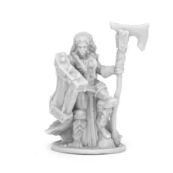 Tabletop Miniatures>Reaper Miniatures Jade Fire Chieftain #44088 Bones Black Unpainted Plastic RPG - Your Source for Gaming Essentials
