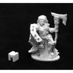 Tabletop Miniatures>Reaper Miniatures Jade Fire Chieftain #03935 Dark Heaven Unpainted Metal Figure - Your Source for Gaming Essentials