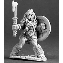 Tabletop Miniatures>Reaper Miniatures Jadeah, Female Half Orc #03215 Dark Heaven Unpainted Metal - Your Source for Gaming Essentials