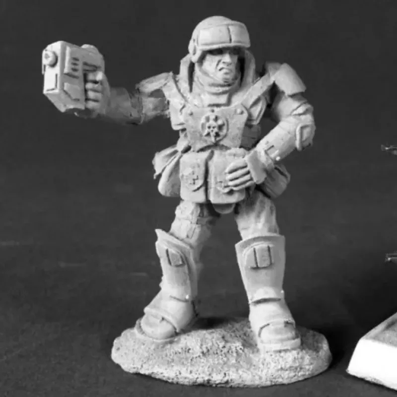 Tabletop Miniatures>Reaper Miniatures Jigsaw IMEF Medic 50323 Chronoscope Unpainted RPG Mini Figure - Your Source for Gaming Essentials