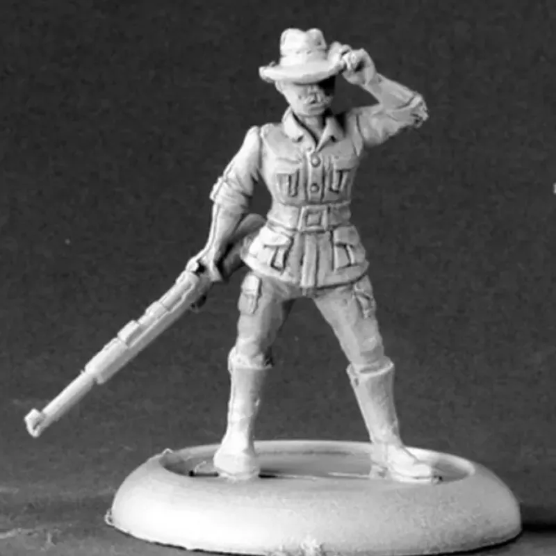 Tabletop Miniatures>Reaper Miniatures John Kincaide, Big Game Hunter #50096 Chronoscope Mini Figure - Your Source for Gaming Essentials