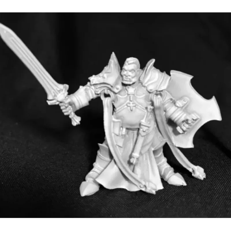 Tabletop Miniatures>Reaper Miniatures Jurden Half Orc Paladin #03722 Dark Heaven Legends Unpainted - Your Source for Gaming Essentials