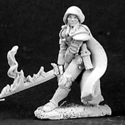 Reaper Miniatures Justine, Undead Hunter #03149 Dark Heaven Unpainted Metal - Your Source for Gaming Essentials Flash Sale