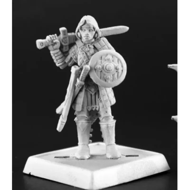 Tabletop Miniatures>Reaper Miniatures Kagur Blacklion #60168 Pathfinder Miniatures Unpainted Mini - Your Source for Gaming Essentials